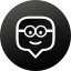Social Media | Black & White icon 64x64